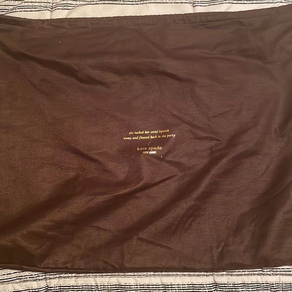 Kate Spade Embossed Leather Bag in Navy - Picture 5 of 5